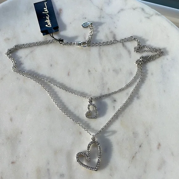 Cookie lee hotsell heart necklace